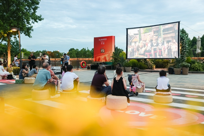 上海國(guó)際電影節(jié)露天放映。主辦方供圖