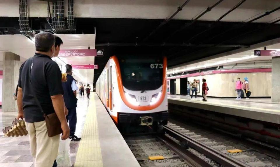 ?墨西哥城地鐵1號(hào)線。中國(guó)中車供圖。