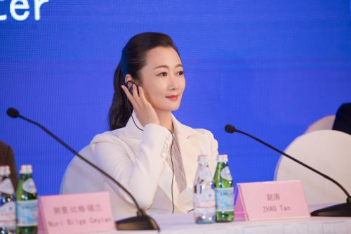 金爵獎評委趙濤期待女性導(dǎo)演作品。主辦方供圖